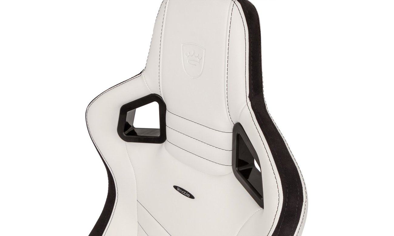 Fotel noblechairs EPIC Gaming Biało-Czarny Oparcie
