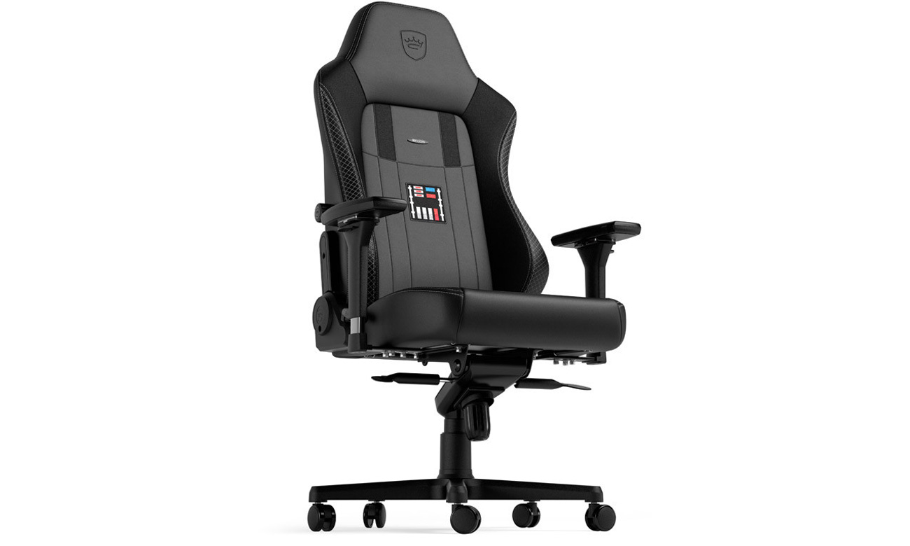 Fotel gamingowy noblechairs HERO Gaming Darth Vader Edition - Widok od przodu pod kątem