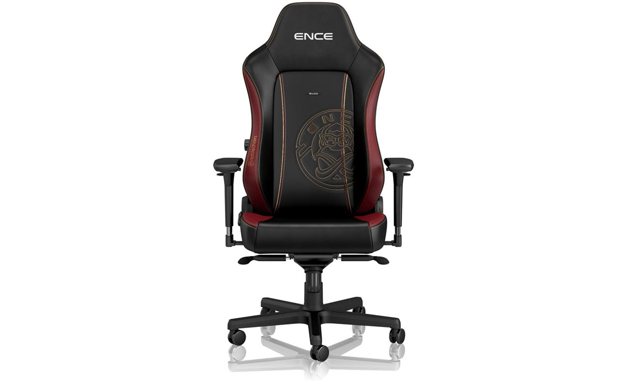 Fotel gamingowy noblechairs HERO Gaming ENCE Edition - Widok od przodu