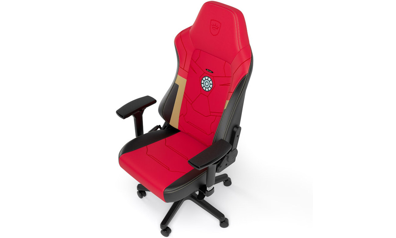 Fotel gamingowy noblechairs HERO Gaming Iron Man Edition - Widok od góry