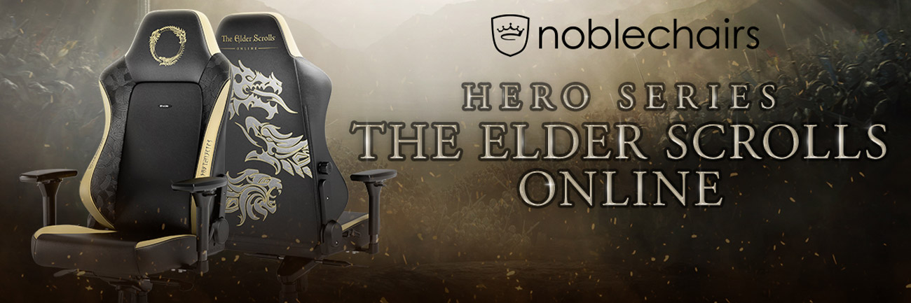 Edycja specjalna noblechairs HERO Gaming The Elder Scrolls Online Edition - Baner