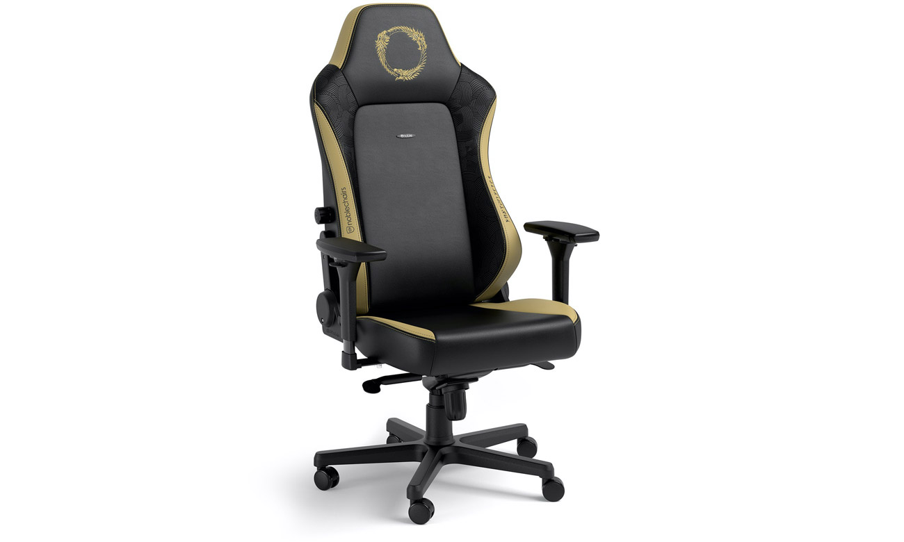 Edycja specjalna noblechairs HERO Gaming The Elder Scrolls Online Edition - Widok od przodu i z boku