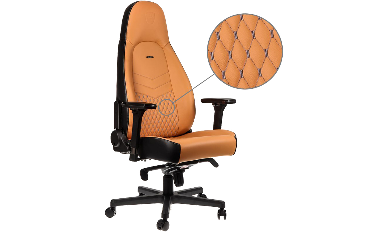 noblechairs ICON Gaming (Cognac) skóra naturalna