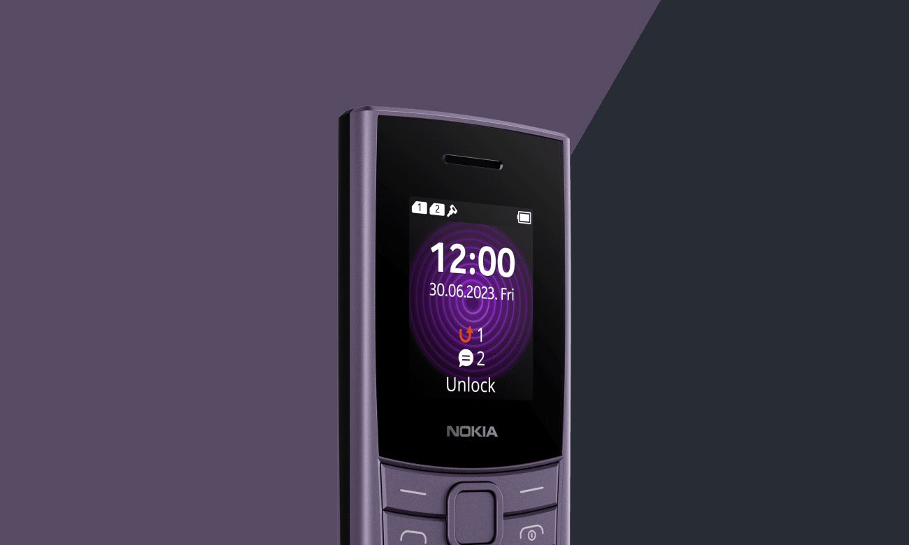 Nokia 110 2023 wyświetlacz