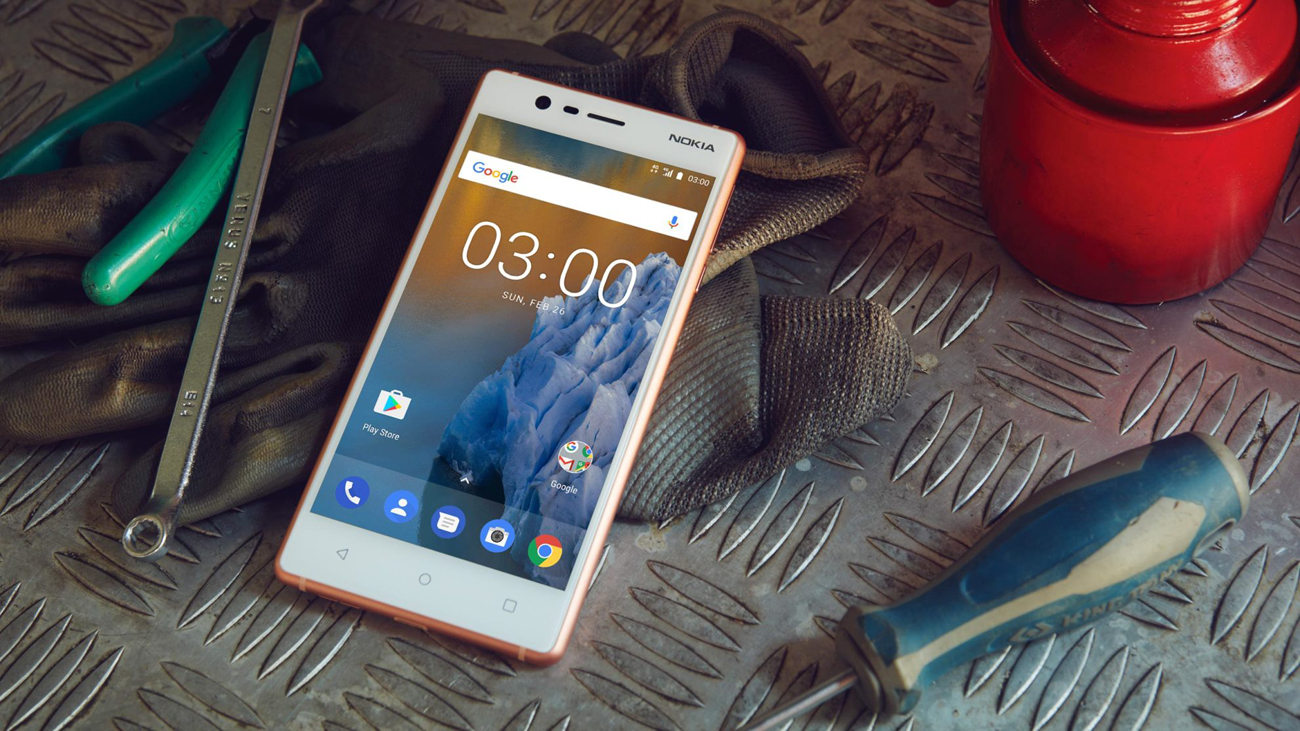 Copper White Nokia 3 Dual SIM legendarna wytrzymałość wysokiej jakości materiały