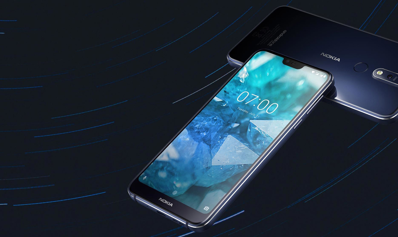 Nokia 7.1 aluminiowa obudowa szklany ekran puredisplay