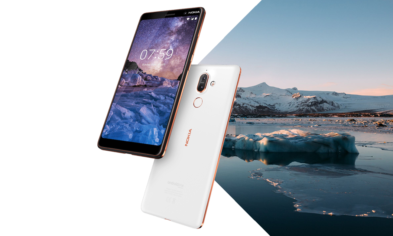 Nokia 7 Plus aluminiowa obudowa z powłoką ceramiczną