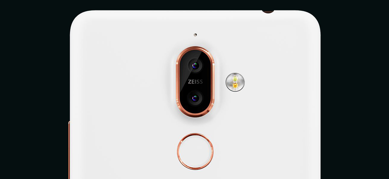 Nokia 7 Plus podwójny aparat 12 + 13 mpix teleobiektyw zeiss