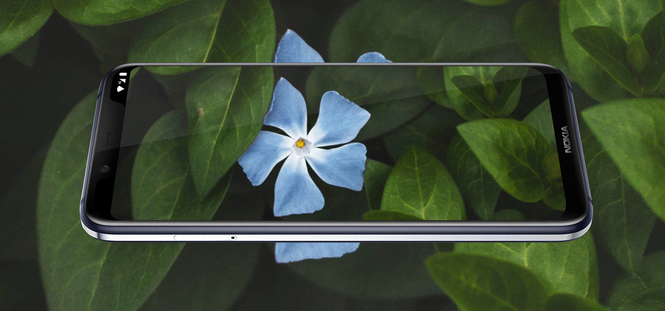 Nokia 8.1 panoramiczny ekran puredisplay