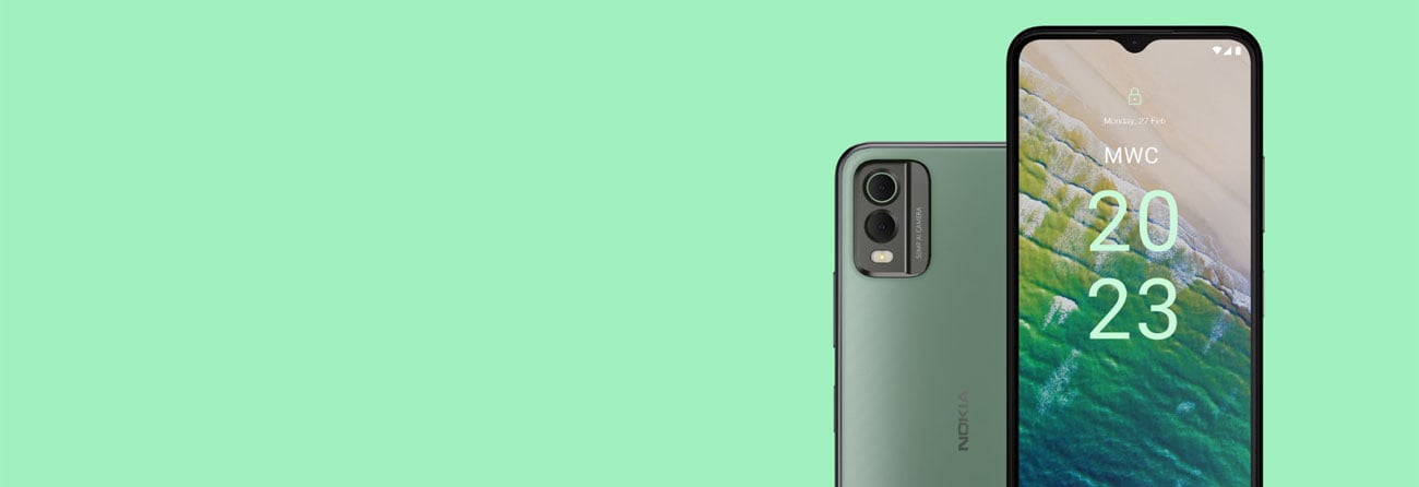 Nokia C32 wygląd