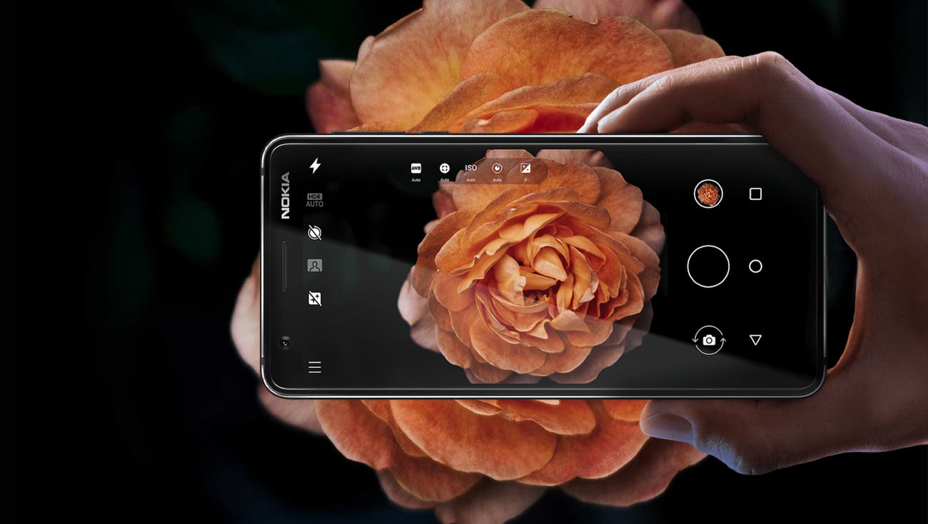 Nokia 3.1 aprat 13 mpix autofocus