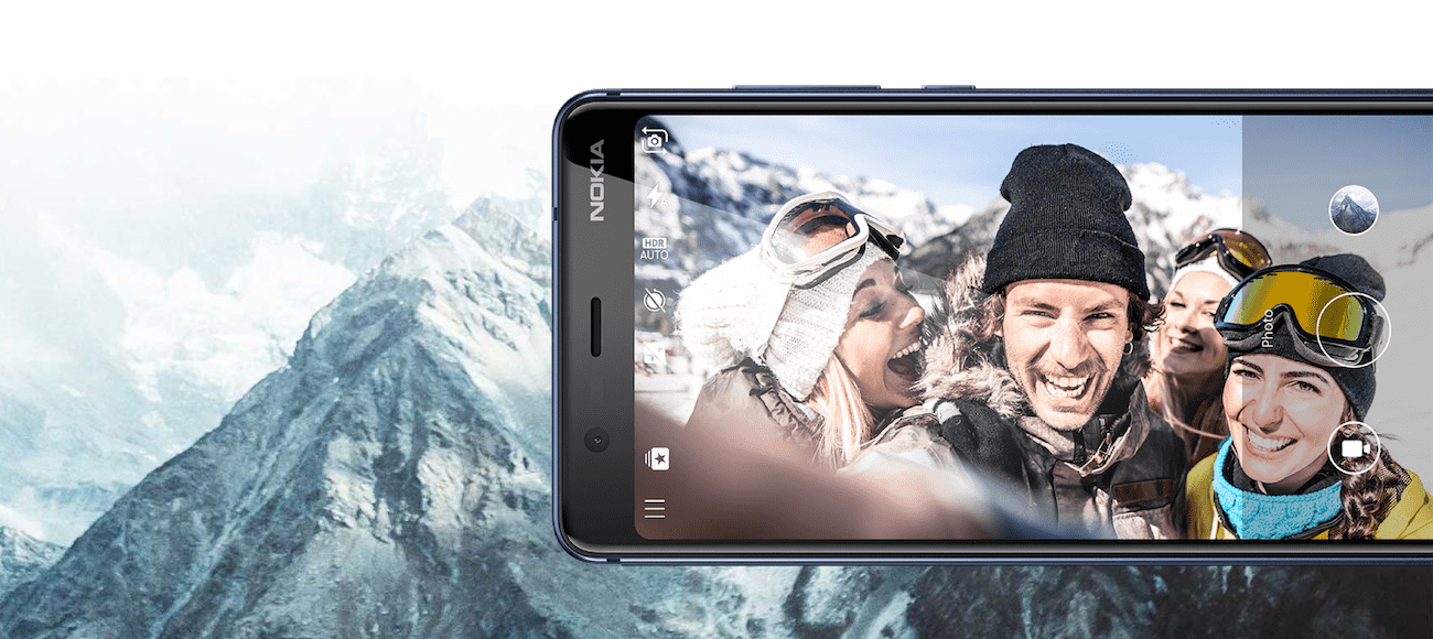Nokia 5.1 szerokie selfie 8 mpix i kamera glowan 13 mpix
