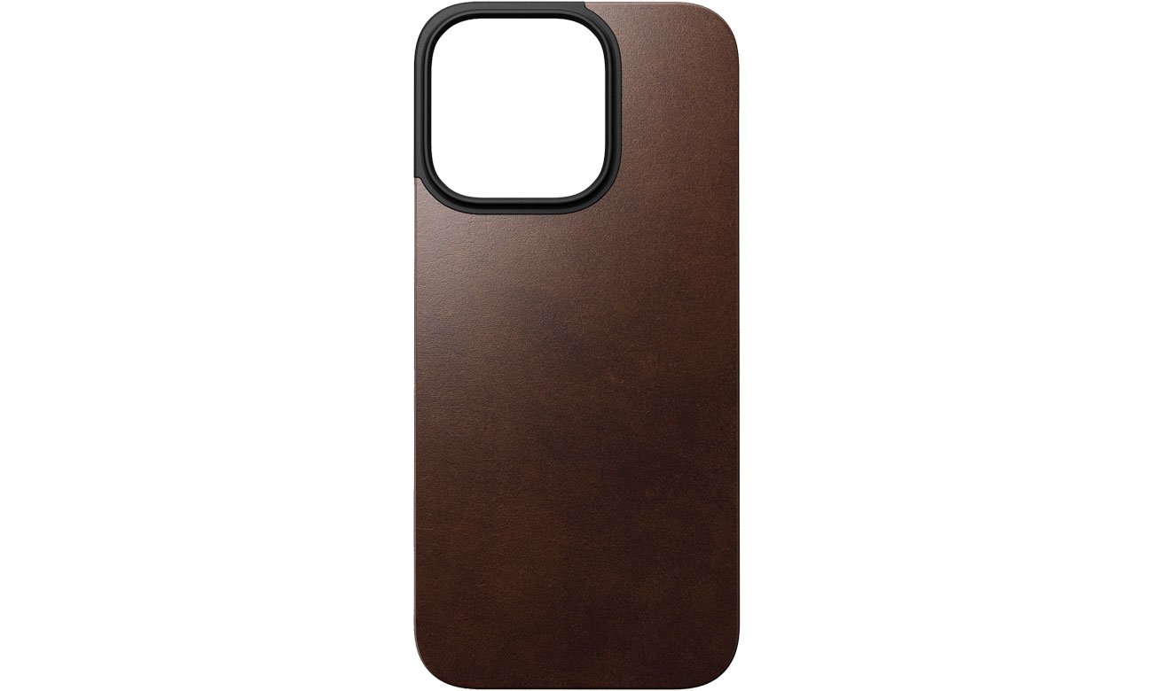 NOMAD Magnetic Leather Back ブラウン Nomad Magnetic Leather Back do iPhone 16 Pro brown - Etui i