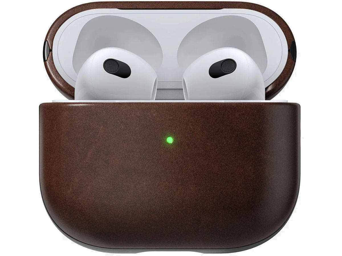 Nomad Leather Case brown do AirPods 3