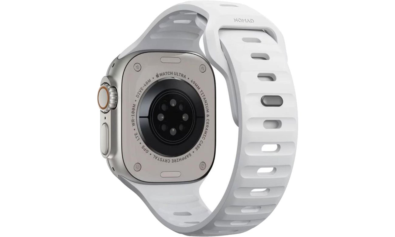 Nomad Sport Strap white M L do Apple Watch