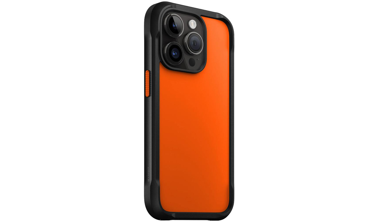 Nomad MagSafe Rugged Case Hülle für iPhone 14 Pro Orange