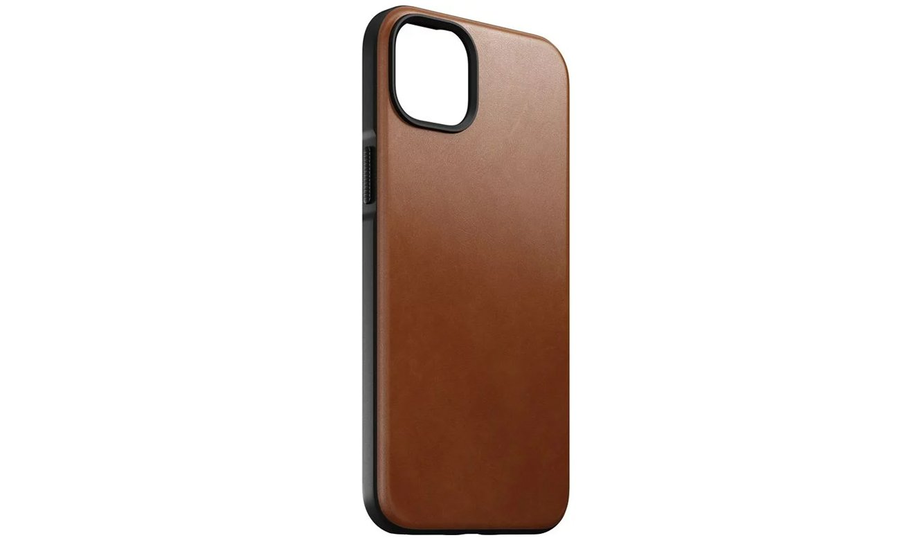 Etui Nomad Modern Leather MagSafe Case iPhone 14 Plus english tan