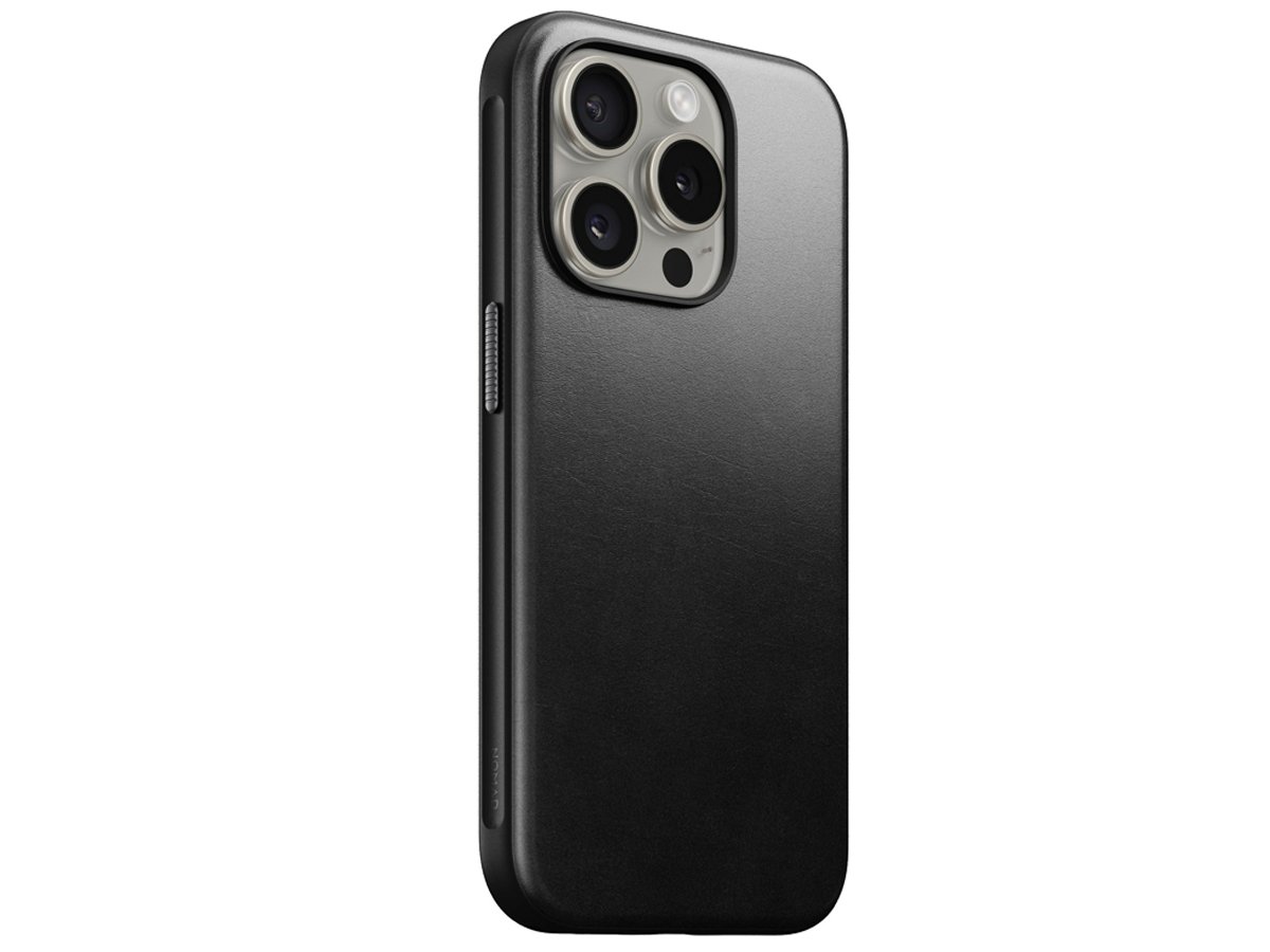 Etui Nomad Modern Leather Case iPhone 15 Pro black