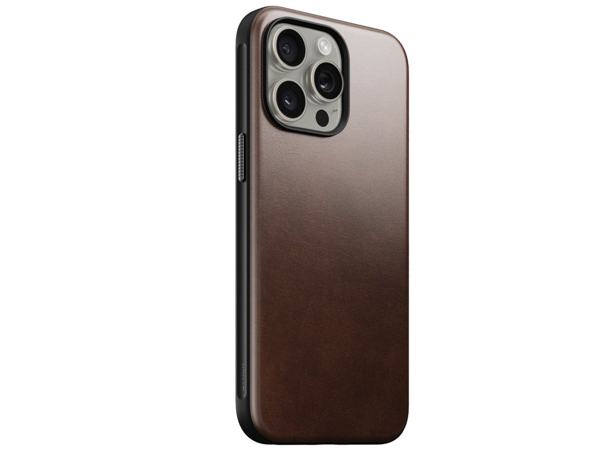 Etui Nomad Modern Leather Case iPhone 15 Pro black