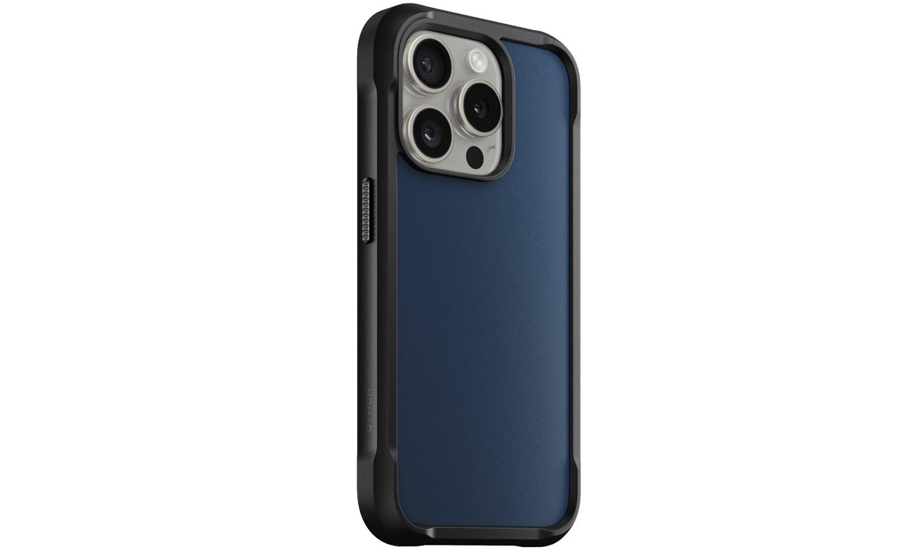 Nomad MagSafe Rugged Case für iPhone 15 Pro atlantischblau