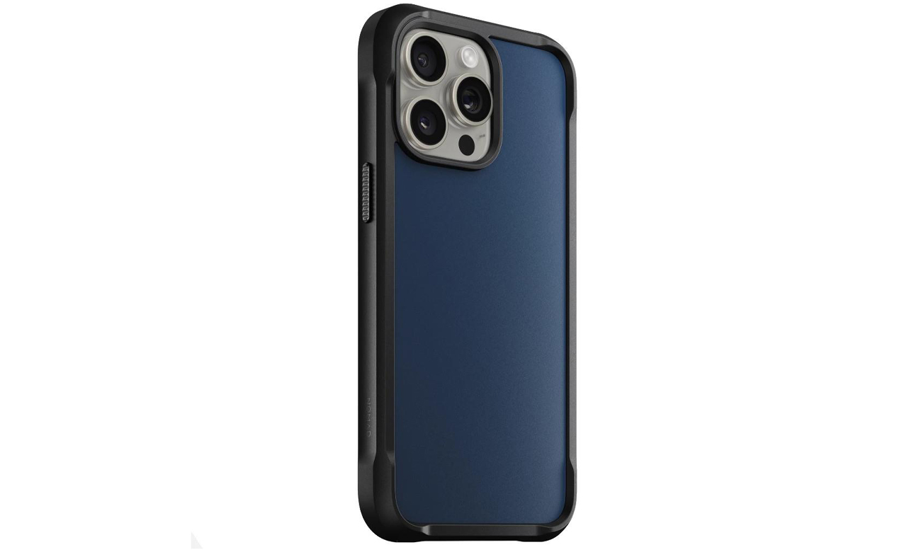 Nomad MagSafe Rugged Case Hülle für iPhone 15 Pro Max Atlantic Blue