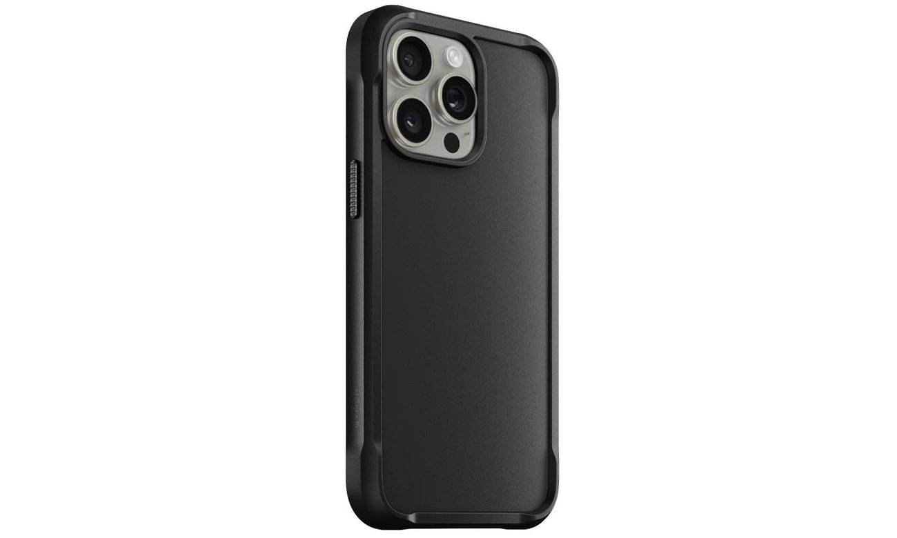 Nomad MagSafe Rugged Case Hülle für iPhone 15 Pro Max Schwarz