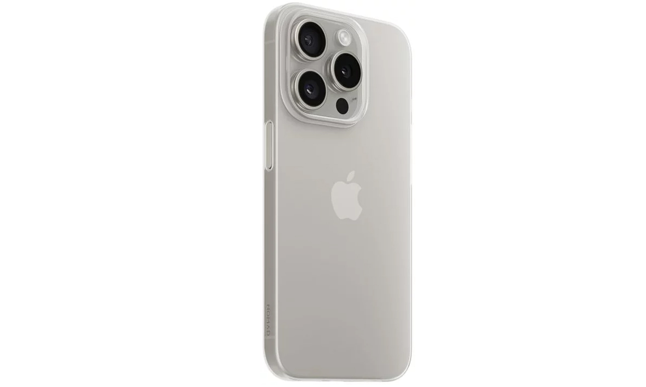 Etui Nomad Super Slim Case iPhone 15 Pro frost