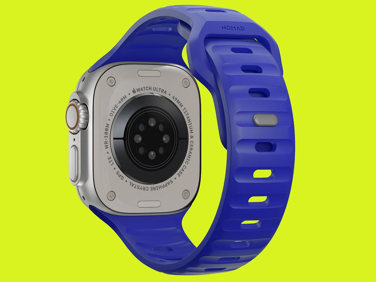 Nomad Sport Strap M/L The Verge do Apple Watch 49/45/44/42 mm - Grafika z tłem