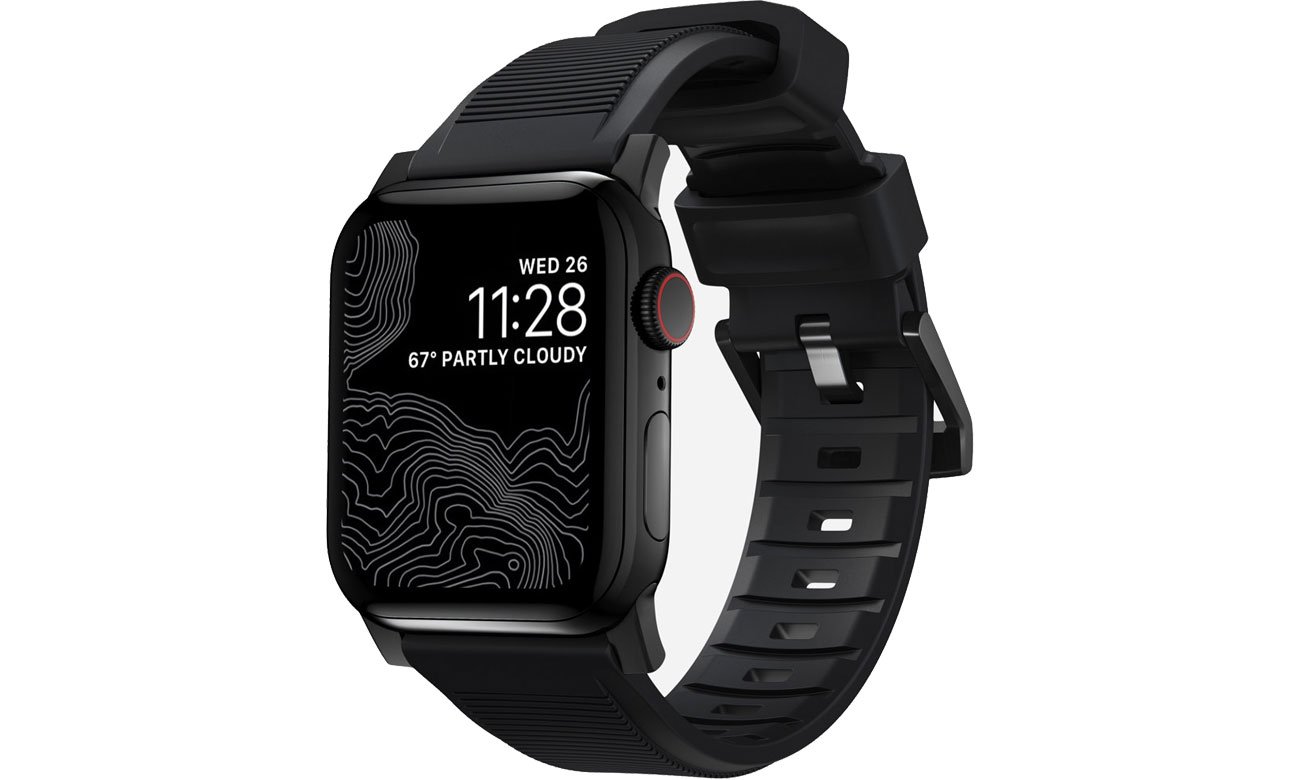 Nomad Pasek Sportowy Rugged do Apple Watch czarny NM1A31BN00