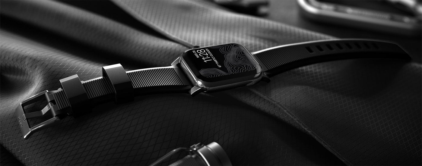 Nomad Pasek Sportowy Rugged do Apple Watch czarny NM1A31BN00