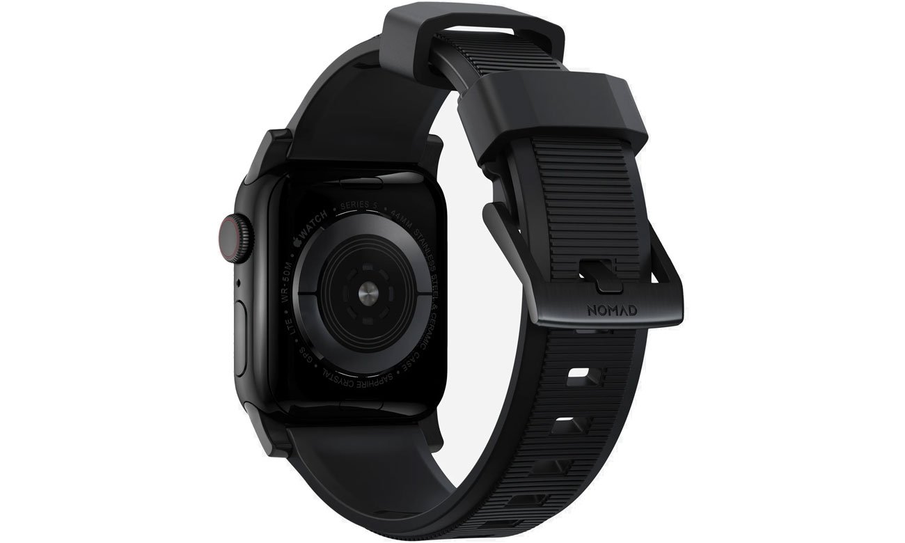 Nomad Rugged Strap Schwarz Schwarz für Apple Watch