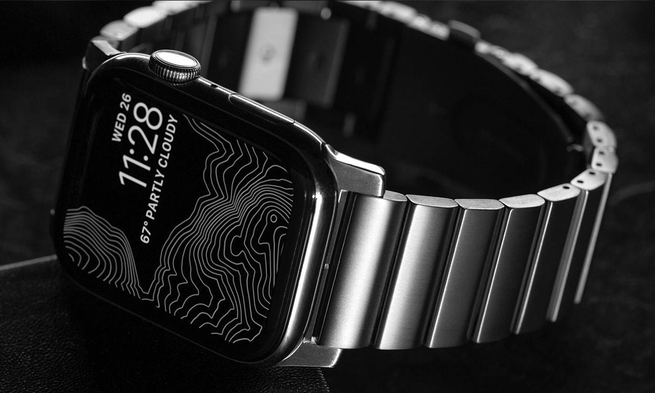 Bransoleta Stalowa Nomad do Apple Watch - Stal nierdzewna