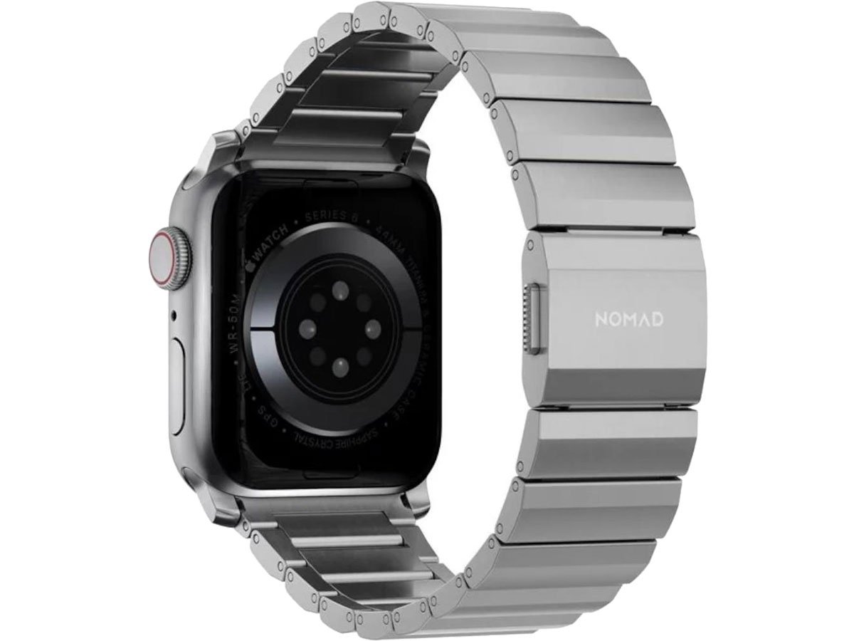 Nomad Titanium Band silber für Apple Watch