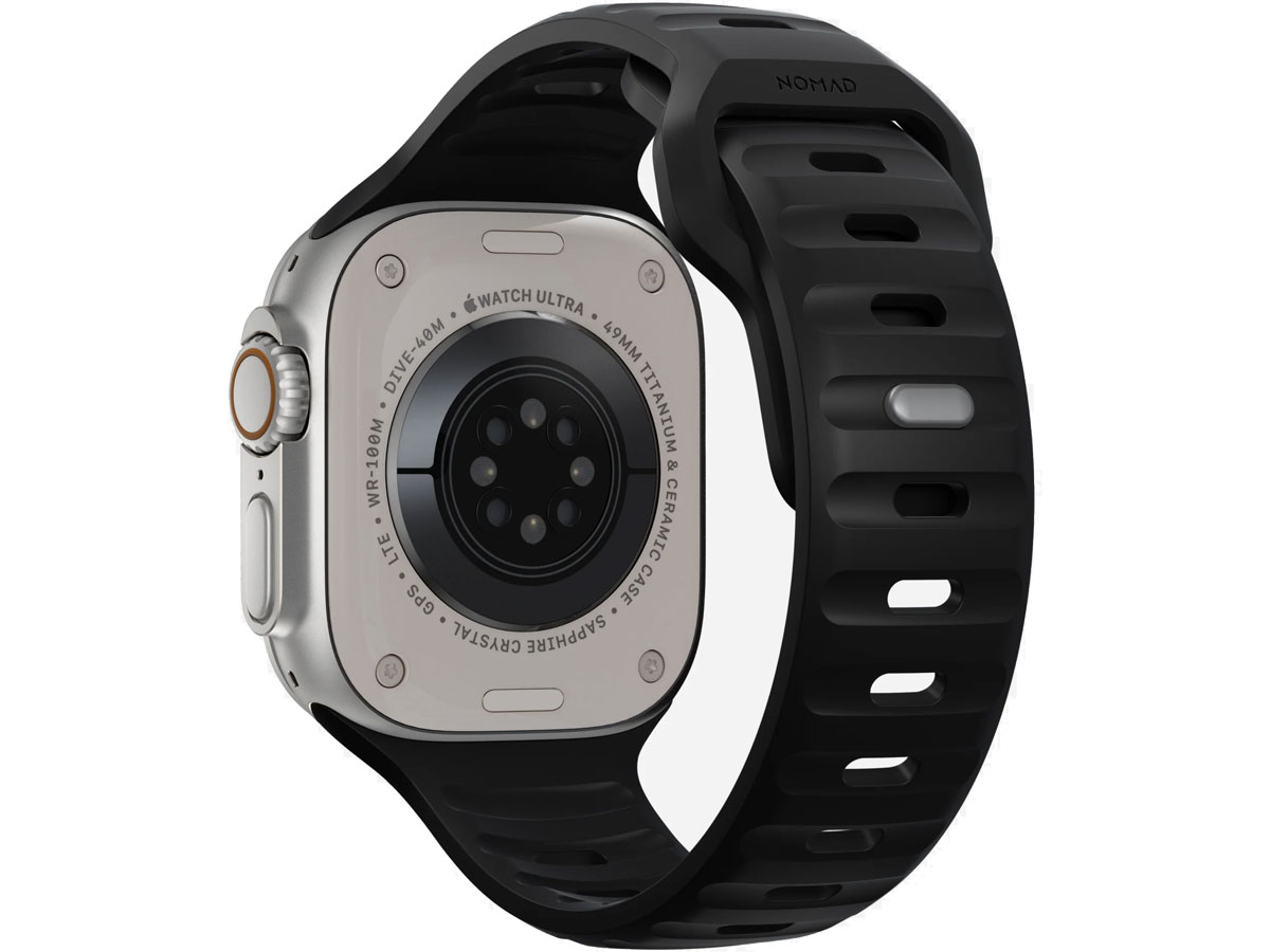 Nomad Sport Strap schwarz M L für Apple Watch