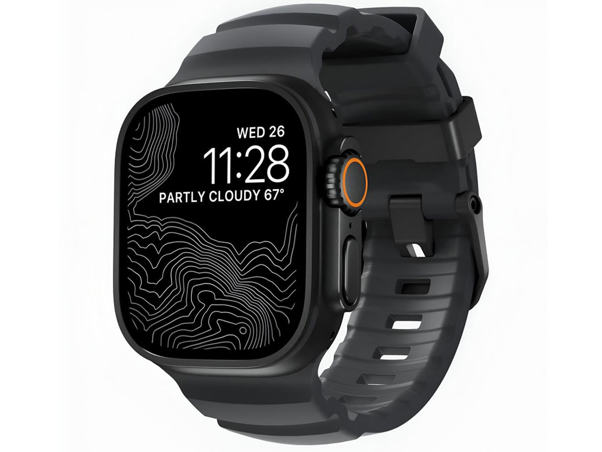 Rocky Point Band Nomad Apple Watch 49/45/44/42mm black/storm