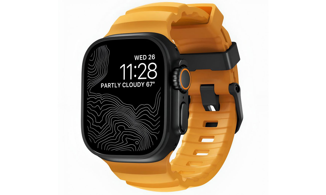 Rocky Point Band Nomad Apple Watch 49/45/44/42mm black/sol