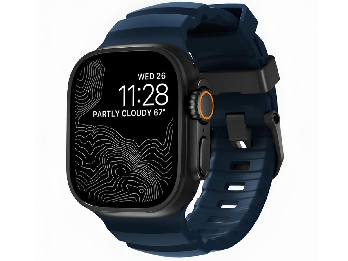 Rocky Point Band Nomad Apple Watch 49/45/44/42mm black/atlantic
