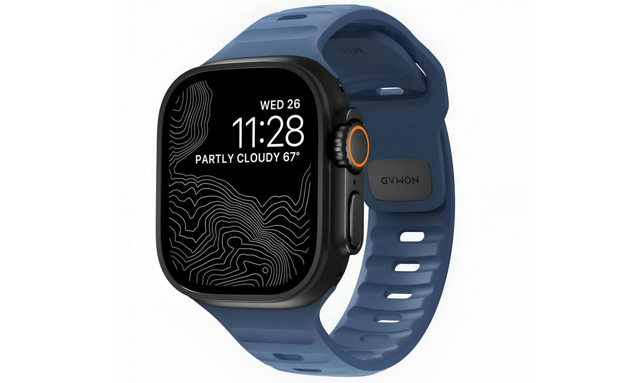 Nomad Sport Strap M/L Apple Watch 49/45/44/42mm naval blue