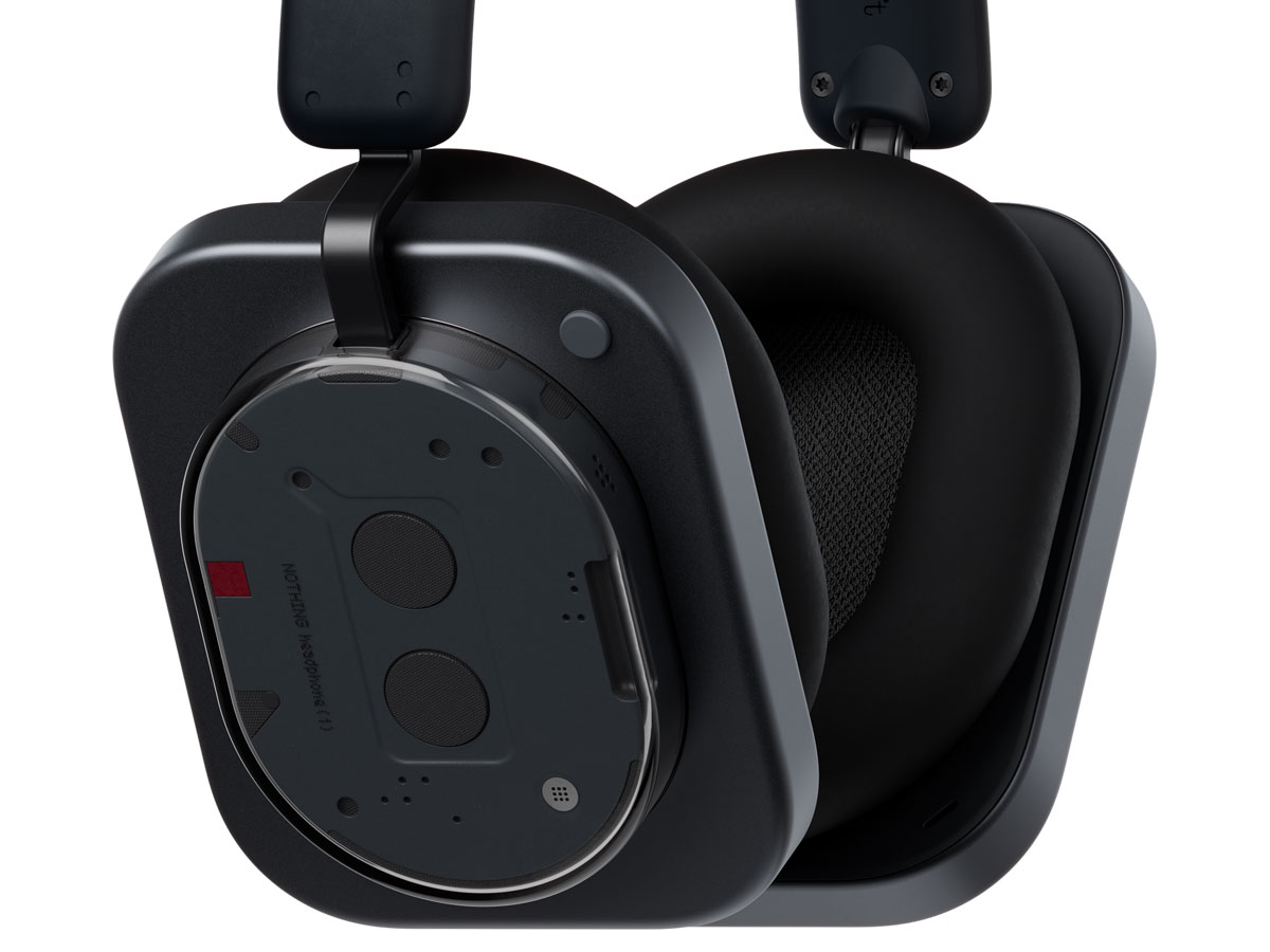 Słuchawki bezprzewodowe Nothing Headphone (1) Black - Zbliżenie