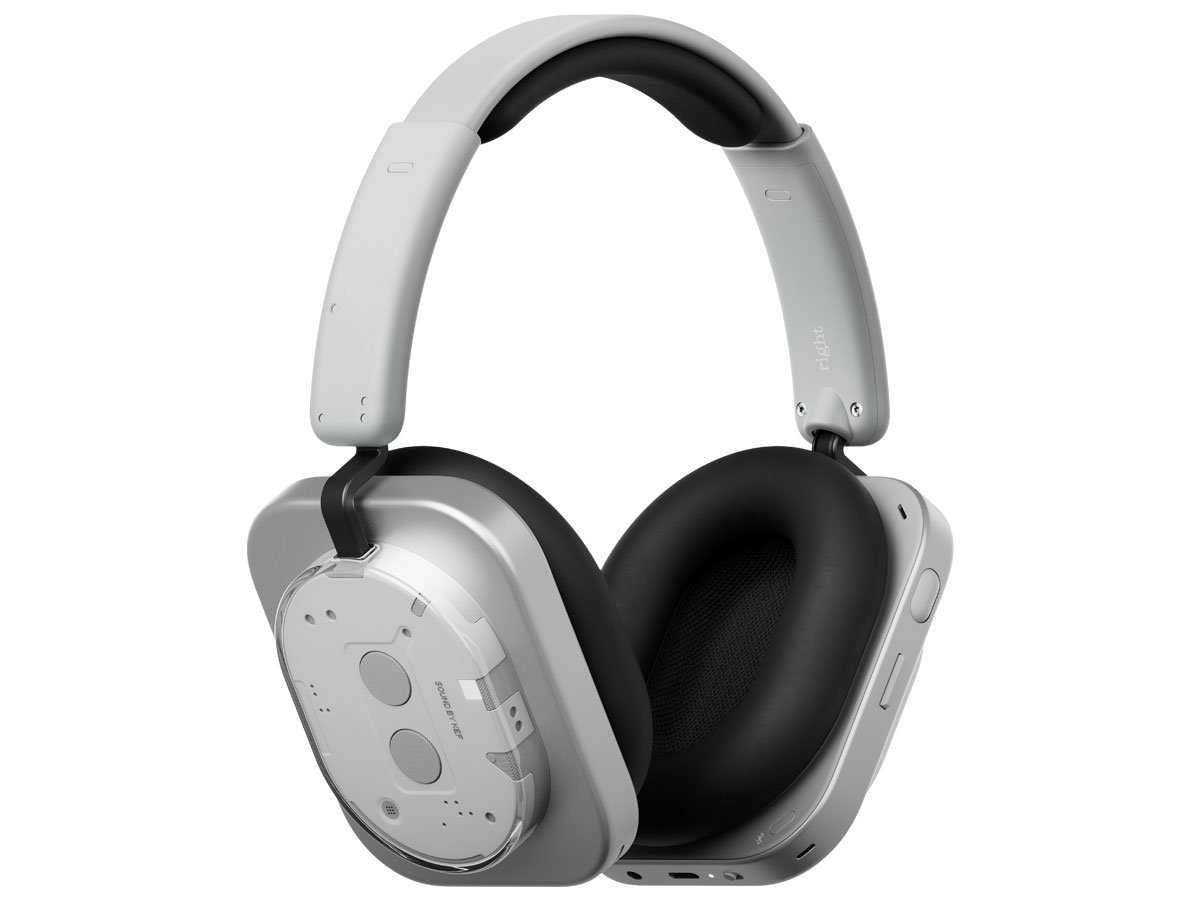 Słuchawki bezprzewodowe Nothing Headphone (1) - Widok od przodu pod kątem