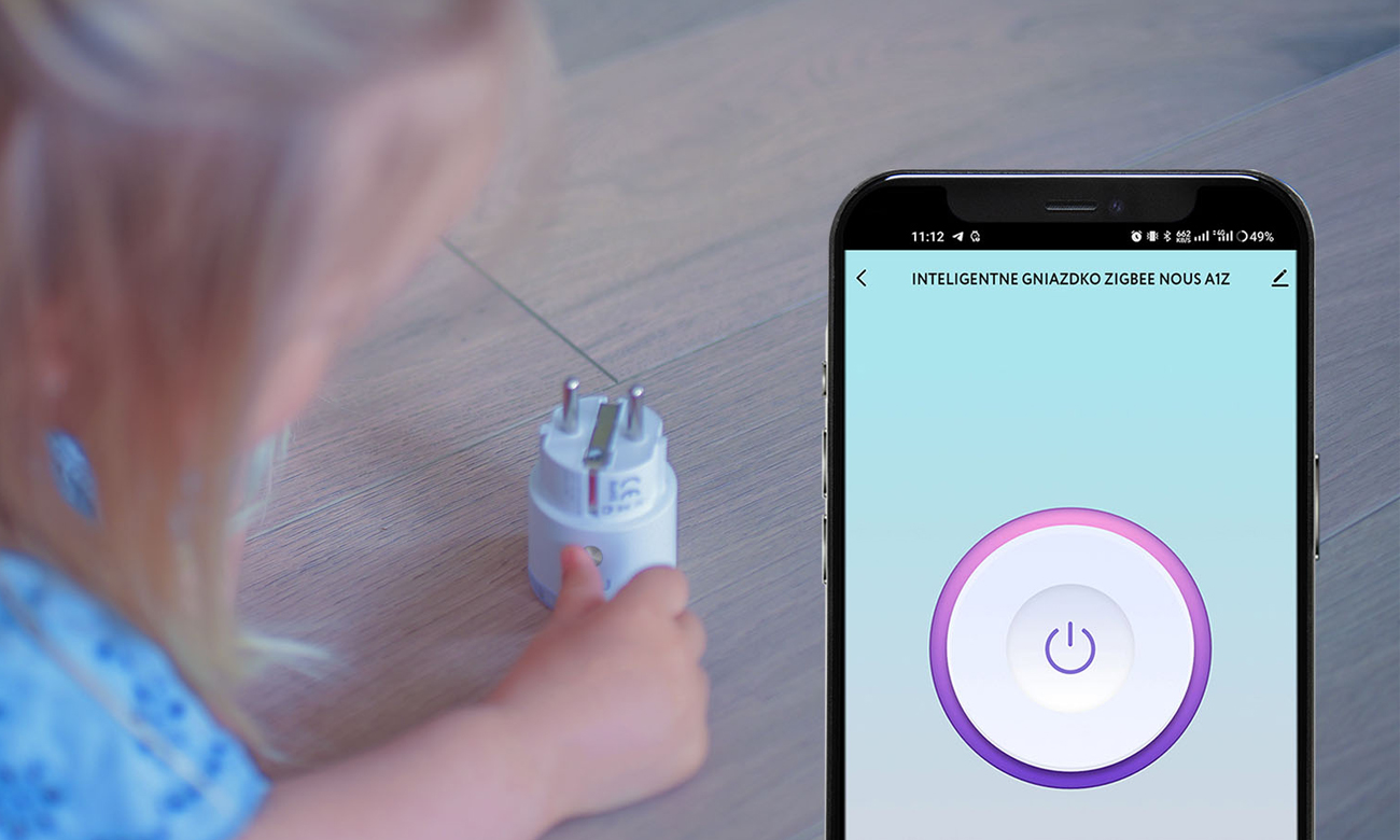 ZigBee Nous A1Z aplikacja
