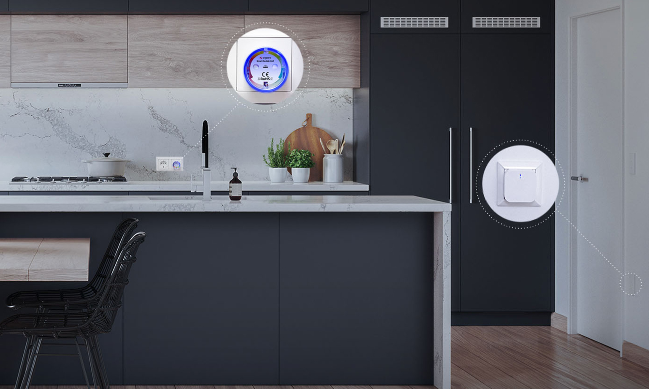 ZigBee Nous A1Z działanie z mostkiem ZigBee