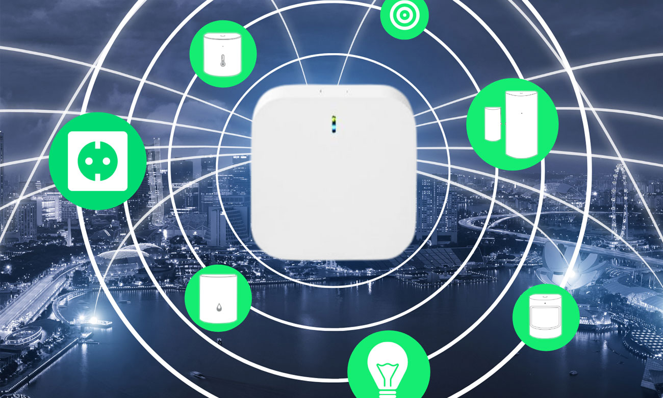 Inteligentna centralka ZigBee Nous E1 - Urządzenia ZigBee tworzą sieć mesh