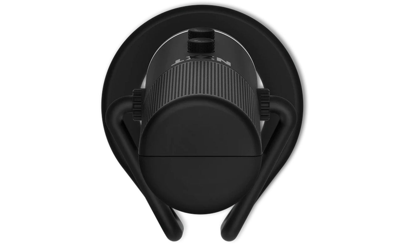 Mikrofon biurkowy NZXT Capsule Czarny - Widok od góry