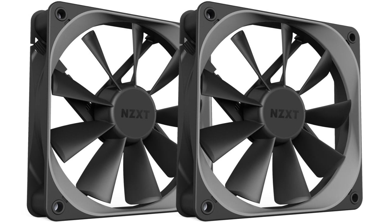 Wentylator do komputera NZXT Aer F120 Twin Pack 2x120mm RF-AF120-D1