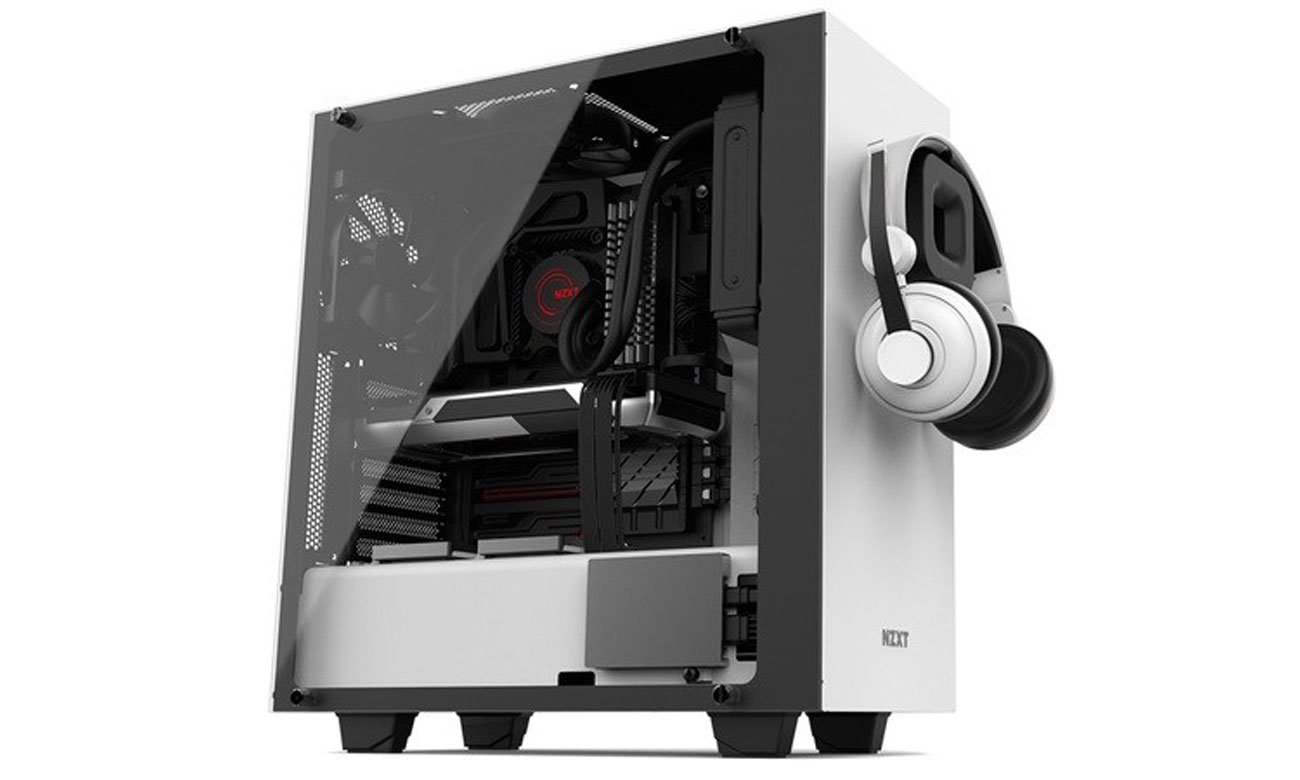 Uchwyt magnetyczny na słuchawki NZXT Puck Czarny - Przykład zastosowania