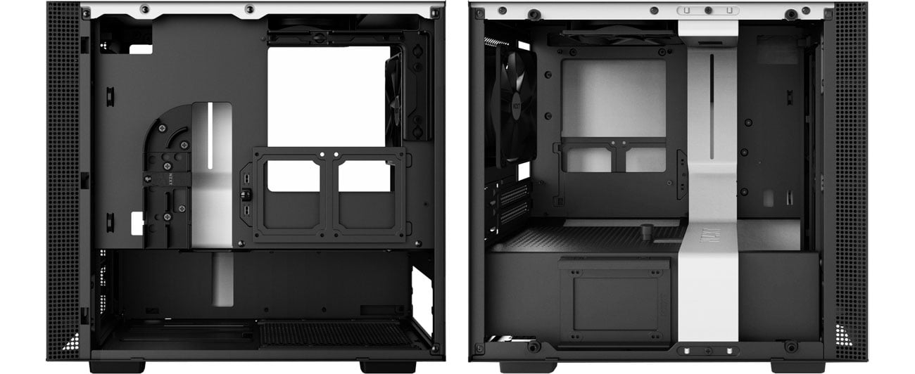 NZXT H200 White - Wnętrze