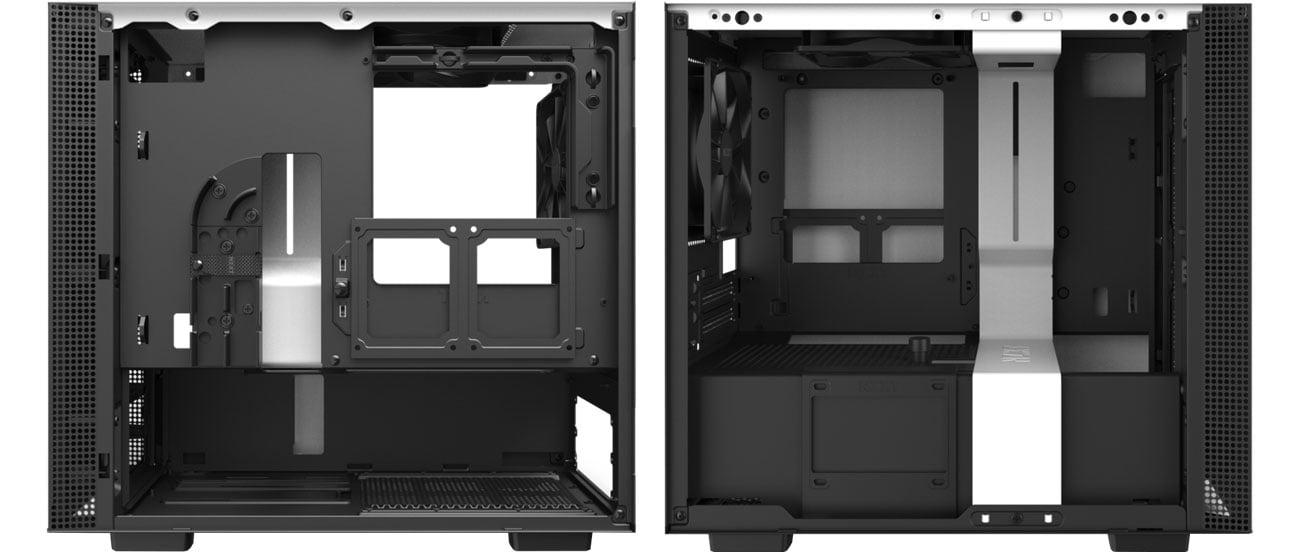 NZXT H210 White - Wnętrze