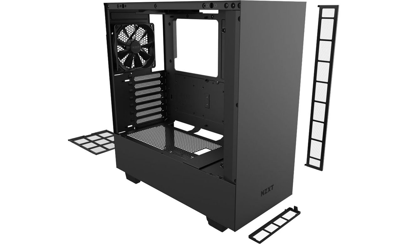 NZXT H510 Black - Chłodzenie
