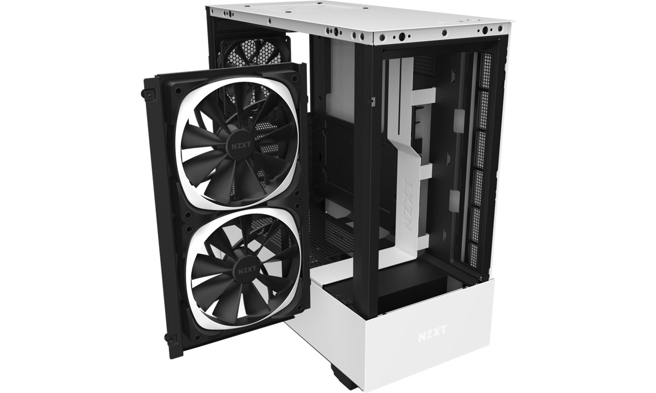 オーダー用PCケース NZXT H510 White&Black PC/タブレット